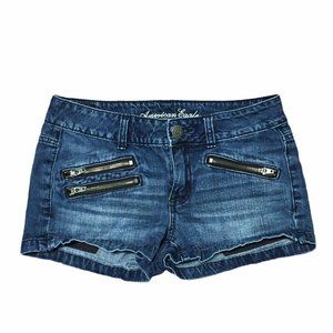 American Eagle Denim Low Rise Waist Shorts